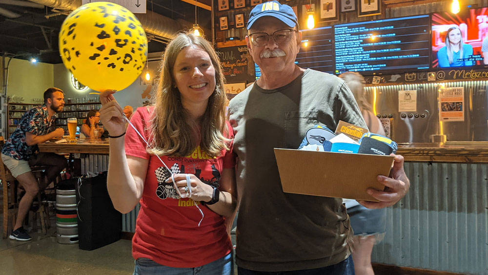 Cheers for Cheetahs at Metazoa Brewing